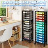 Simple Trending 14 Tier Rolling File Cart, Desk File Organizer