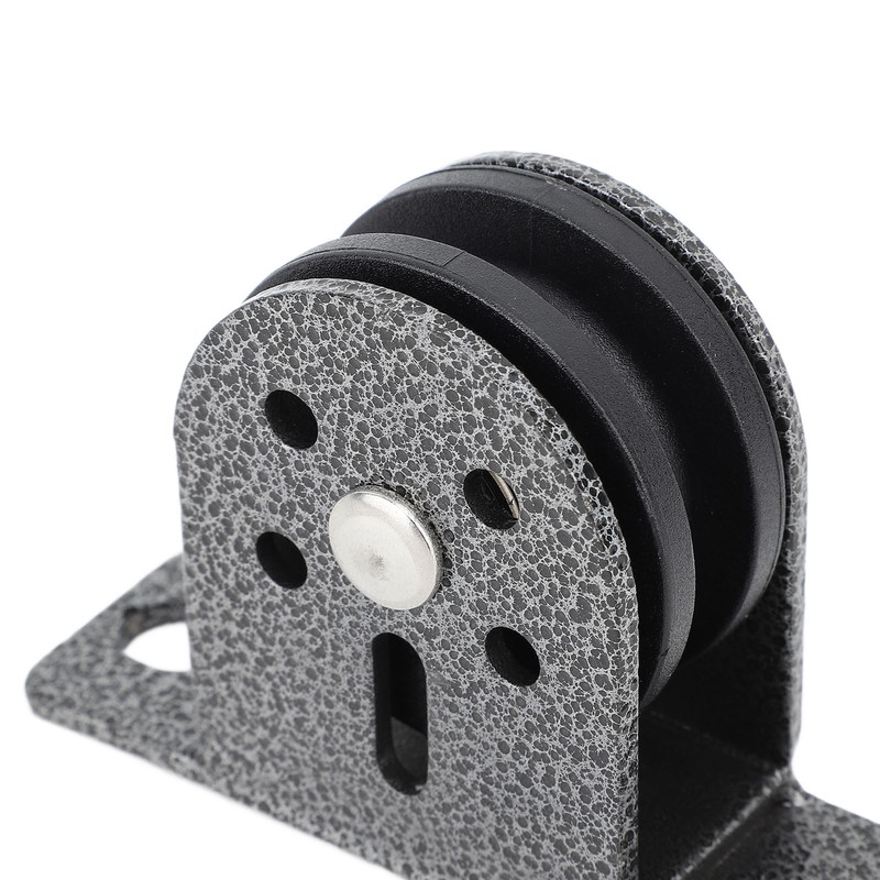 Wall Mount Pulley Wheel Iron Heavy Duty Traction Silent Fixed