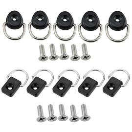 YFFSFDC Grand Hook, Honda Utility Hook, Trailer Anchor, Interior Bar, Cargo Hook, For Cars, Cargo Areas, Light Vans For Cargo Areas, Includes M6 Screws (Round + Square)