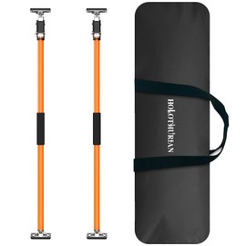 HOLOTHURIAN Cabinet Jack Support Pole, 62.9-114.2 inches Third Hand Tools Adjustable Support Pole, 3rd Hand Support System for Upper Cabinet Installation, 330 LB Capacity, 2-Pack