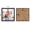 Giftgarden 8x8 Picture Frame Black, 8 by 8 Thin Square