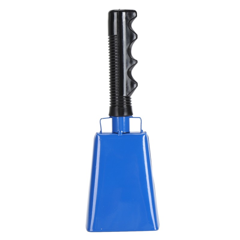 Cow Bell Noise Maker with Handle Loud Cheering Hand Bell