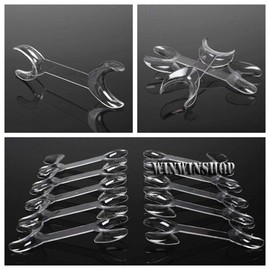 Tazrigo 10pcs Large Dental Double-Headed T-Shape Intraoral Cheek Lip Retractor Openers