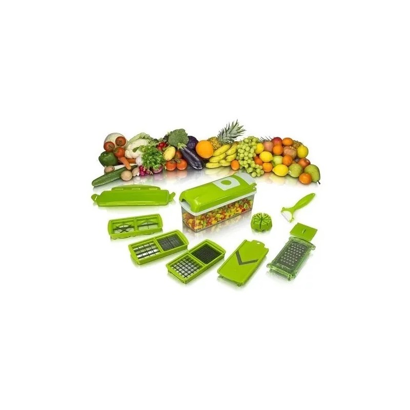 Naliplastic Cortador Rallador Picador De Frutas Y Verduras Manual Cocina