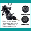 Akozon Compression Latch Lock, RV Door Latches for Compartments, Zinc