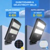 TEXTHELL 7000W Solar Street Lights Outdoor 2 Pack, 5500K Solar