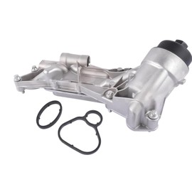 Niyako 93186324 Engine Oil Cooler & Filter Housing Assembly for B'uick Cascada, Chevy Aveo Aveo5 Cruze Limited Sonic Trax, P'ontiac G3 & Saturn Astra 1.6L/1.8L Engines - Replace 25199751 & 55353323