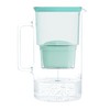 Wessper Glass Water Filter Jug, incl. 1 Filter Cartridge, 3
