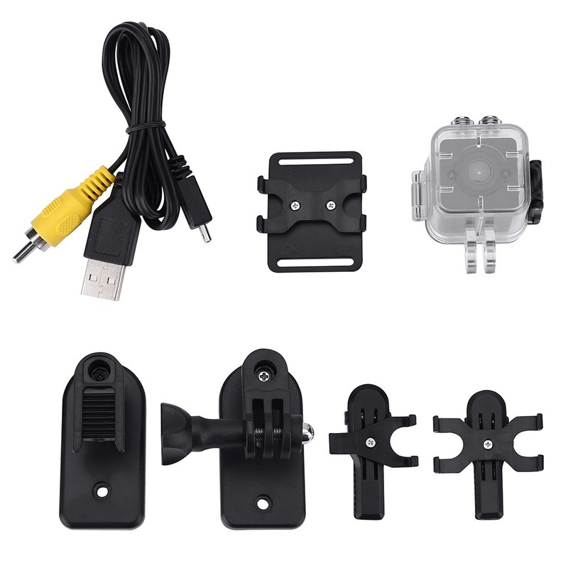 1080P HD Portable Mini Infrared Waterproof Cube Action Camera Camcorder