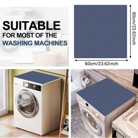 Washing Machine Cover 60 x 60 cm, Washing Machine Cover, Washing Machine Dust Protection, Cover for Washing Machine, Fridge Washing Machine Cover