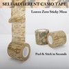 Jalarox 6 Pack Camo Tape, Camouflage Wrap Self-Adhesive for Hunting