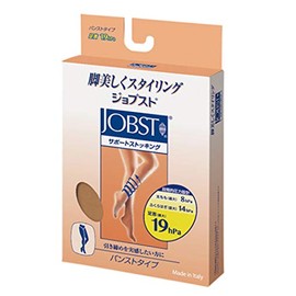 ジョブスト サポートストッキング パンストタイプ M-L パールブラウン