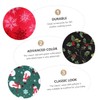 SOIMISS 10 Sheets Christmas Cotton Fabric Cloth Floral Patchwork Material