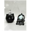 Hosoncovy Black Cat Ceramic Liquid Soap Dispenser with Pump,Pump Bottle