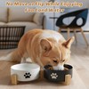 Kitwinney Dog Bowls, Non Slip Heavy Ceramic Dog Food and