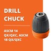 FEIN 63208001020 QX Röhm Quick-Action Chuck, Multi-Colour