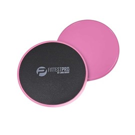 Limm Core Sliders Fitness – Deslizadores de ejercicio para entrenamiento, estabilidad, abdominal, piernas y cuerpo completo (juego de 2) – Bolsa de tr