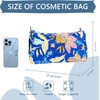 Rastogi Handicrafts Cosmetic Bags Set, 3 Piece Make Up Organizer