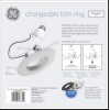 GE Lighting (6 trim rings) GE Lighting 47834 changeable Trim