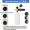 SNOKAY Foam Cannon Gun Kit with 1/4 Inch Quick Connector,