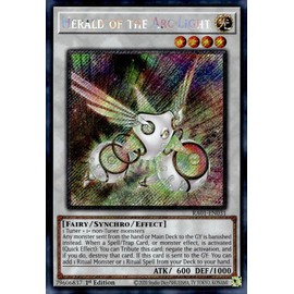 Herald of The Arc Light (Platinum Secret Rare) - RA01-EN031 - Platinum Secret Rare - 1st Edition