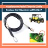 Lisnhlin AM130237 Accelerator Pedal Throttle Cable Compatible with John Deere