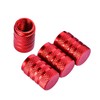 Tire Stem Valve Caps Aluminium Car Dustproof Caps Tire Wheel