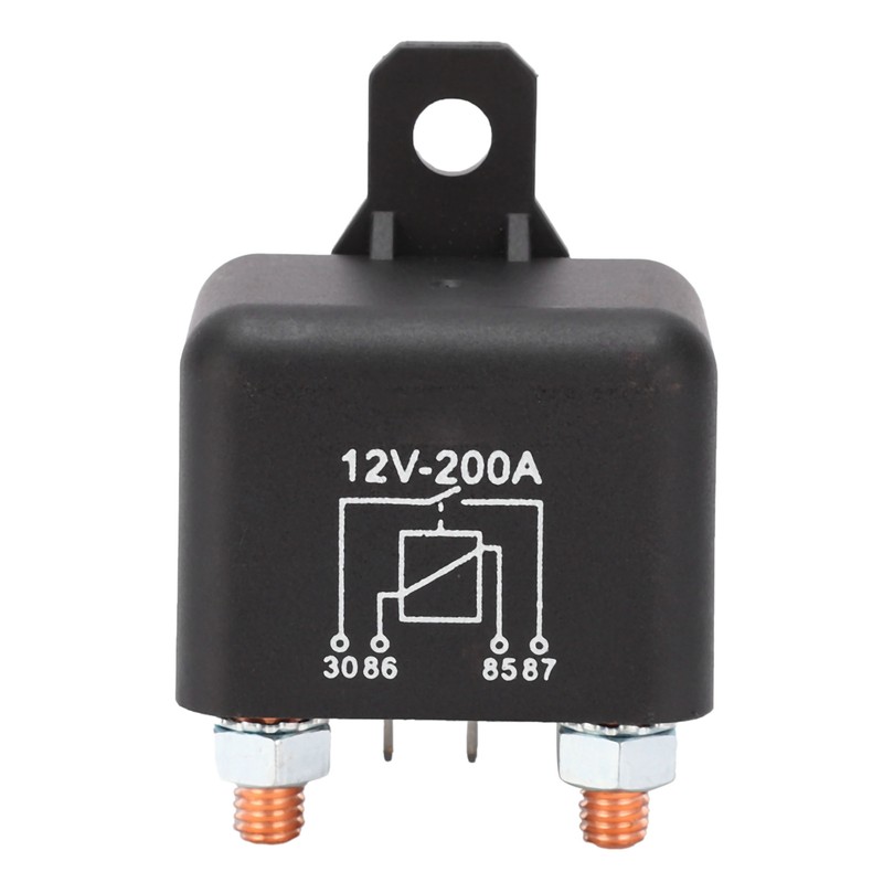 Start Relay Small 200A Normally Open 4 Pin Automotive Marine
