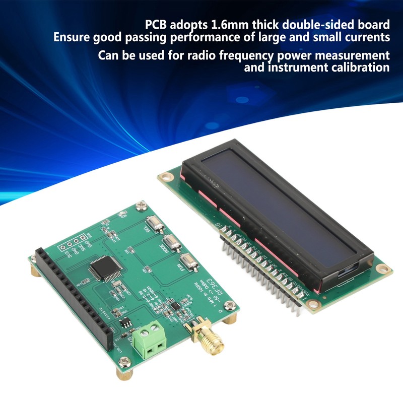 RF Power Meter 1MHz～10GHz Power Test Meter RF Power Attenuation