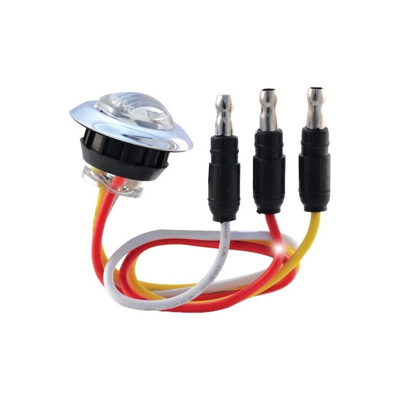 Trux 0.75 Inch Amber Marker To Green Auxiliary Dual Revolution