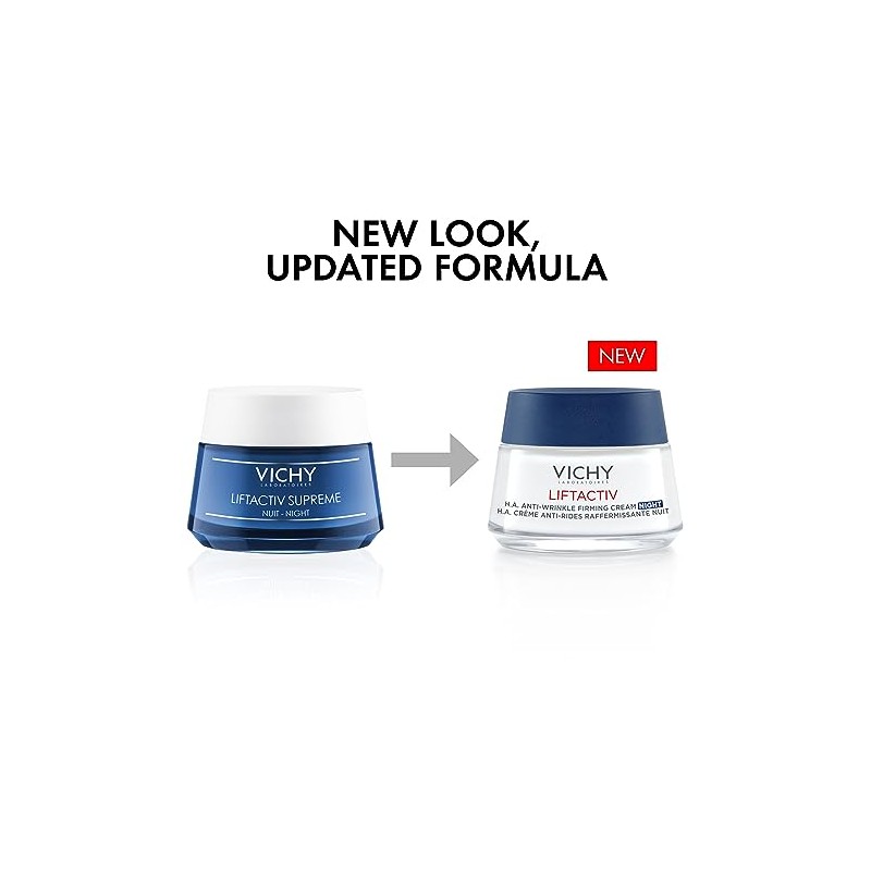 Vichy Liftactiv Supreme Crema Facial Noche Anti Edad Todo Tipo
