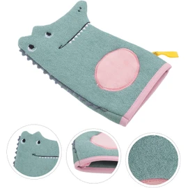 Toyandona Esponja Bebe Toalla de Bao para Nios Guante de Bisbol Nios Pequeos Guantes de Bao Mitones de Lavar Ropa Doble Cara Depurador Nio Pequeo