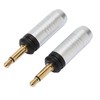 3.5mm Repair Plug Solder Type Gold Plated Replacement Mono Male