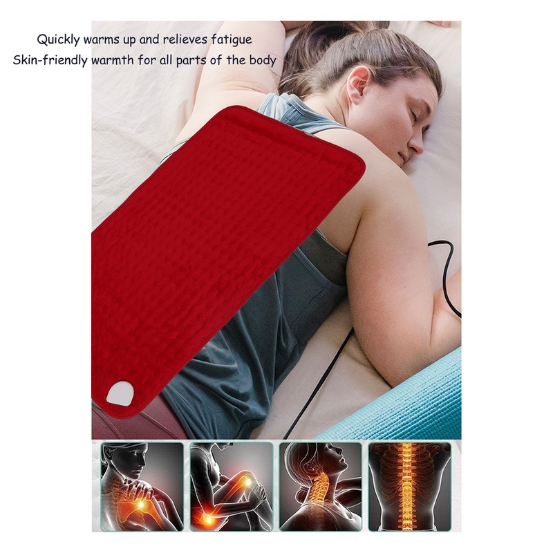 Electric Heating Pad Multifunctional Single Size Home Heating Blanket with