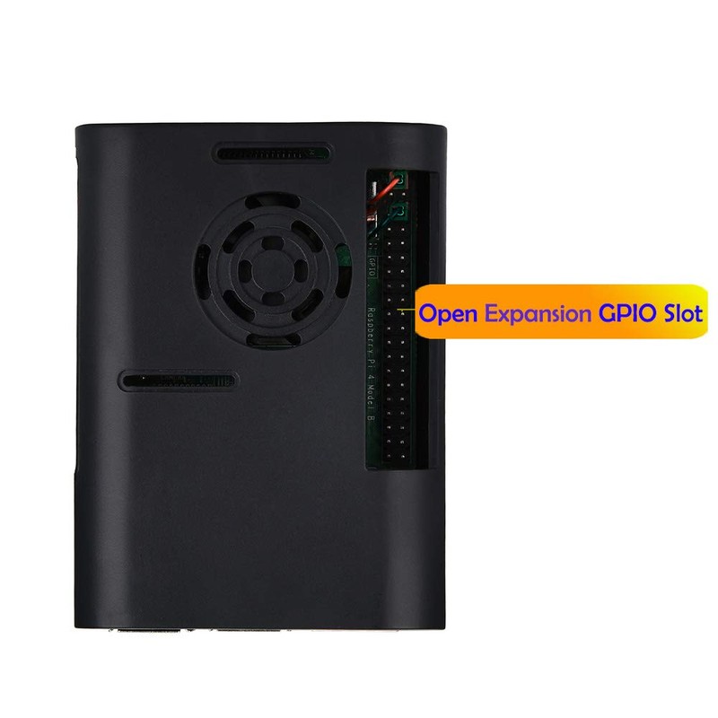 MazerPi Raspberry Pi 4 Case with Cooling Fan and Heatsink