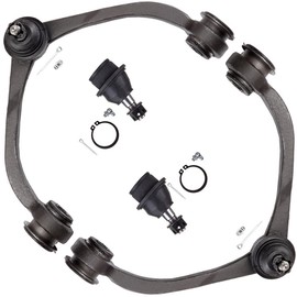 SCITOO 4pcs Front Suspension Kit Upper Control Arm Lower Ball Joint Replacement 2005-2010 For Dodge Dakota 2006-2009 For Mitsubishi Raider