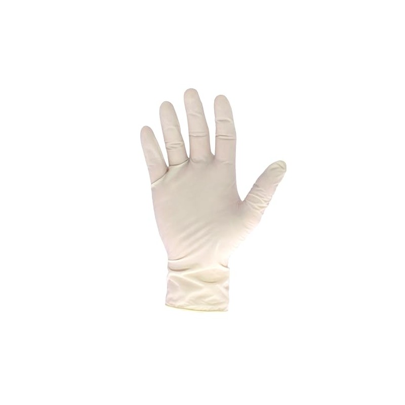 Scan Latex Disposable Gloves Size: XL Box 100