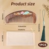 Wooden Hair Comb,Fine Tooth Sandalwood Comb Hair Comb,No Static No