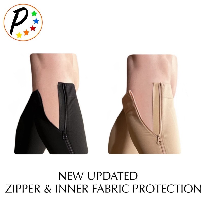 Presadee 30-40 mmHg Extra Firm Zipper Compression Leg Swelling Open