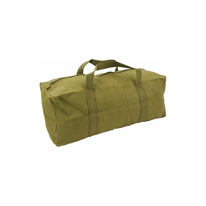 Highlander Mens Equipment Heavy Duty Canvas Tool Travel Canvas Pack