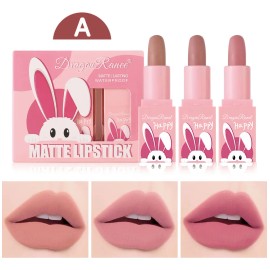 Traje De Lápiz Labial De Conejo Blanco Para Hidratarse
