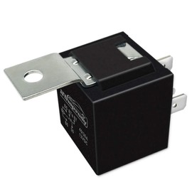 irhapsody Relay 12V 5-pin 40/30AMP Automotive Relay Kit, SPDT 5-Prong Power Trim and Tilt Relay