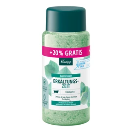 Kneipp Bath Crystals Cold Time Bath Salt Special Size with Natural Deep Salt from Luisenhall Saline and Natural Essential Oils of Eucalyptus and Mint, Limited Edition, 720 g
