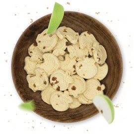 GUIDOLIN EQUISNACK Horse Natural Treats with Superfoods and Real Fruit Pieces, No Sugar Added, Handmade in Italy - 1,54 LB (Apple)