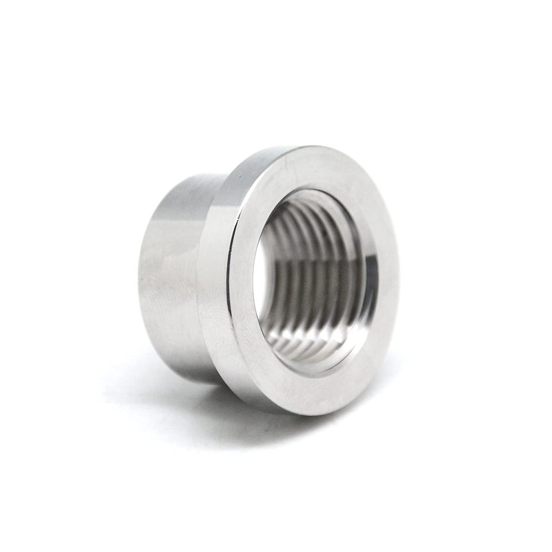 QiiMii 1/2" NPT Female Threaded Stepped Weld Bung Mounting Stainless
