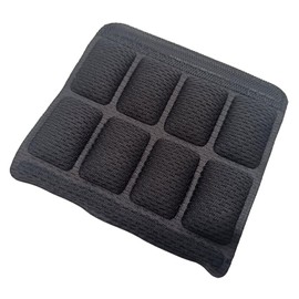 Helmet Chin Pads Soft Foam Sponge Pad Strap Padding Replacement Lining Cushion Mat Liner Universal Fit for Cycling Bike Bicycle Outdoors Riding (Black 1PC)