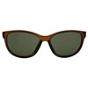 Islander Eyes Gili Polarized Sunglasses Retro Style Brown Frame w/Grey