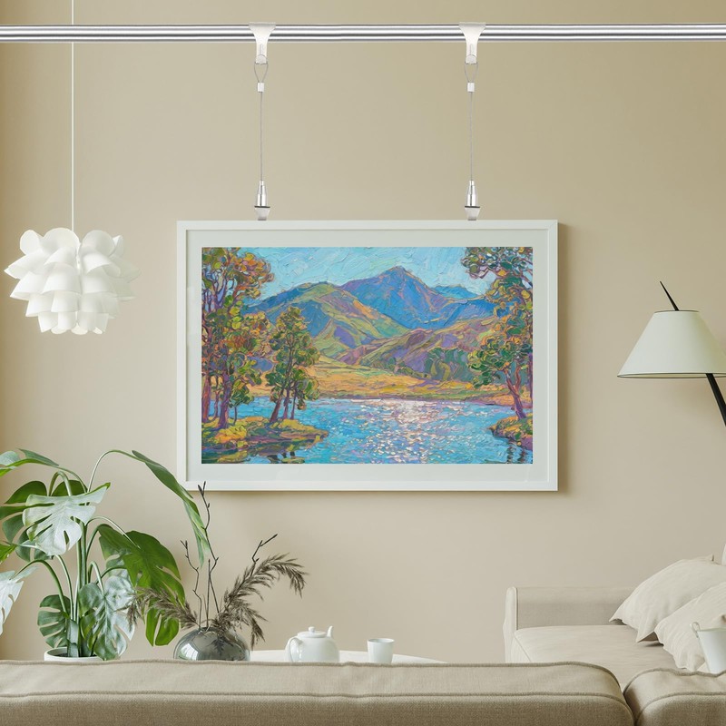 sourcing map 5Pcs Adjustable Picture Hanging Wire Kit 1m x