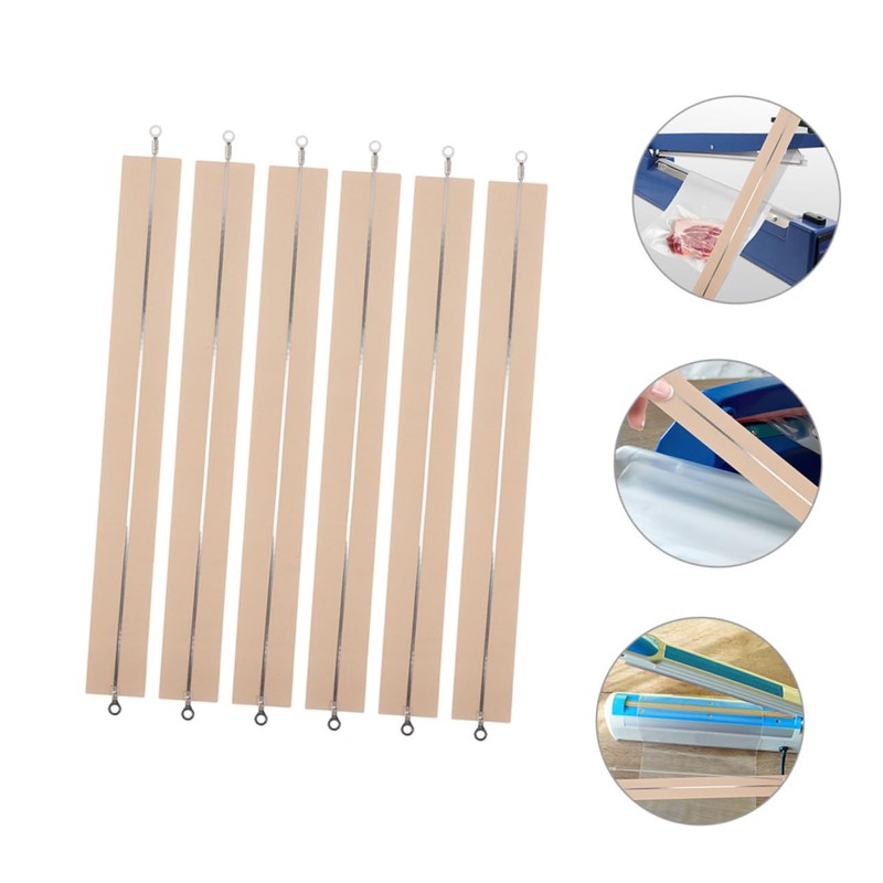 TEHAUX 6Pcs Heat Sealer Replacement Strips for Bags Durable Sealing