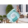 Bestway 43097-8 Ciambella poltrona gonfiabile da mare con portabicchiere